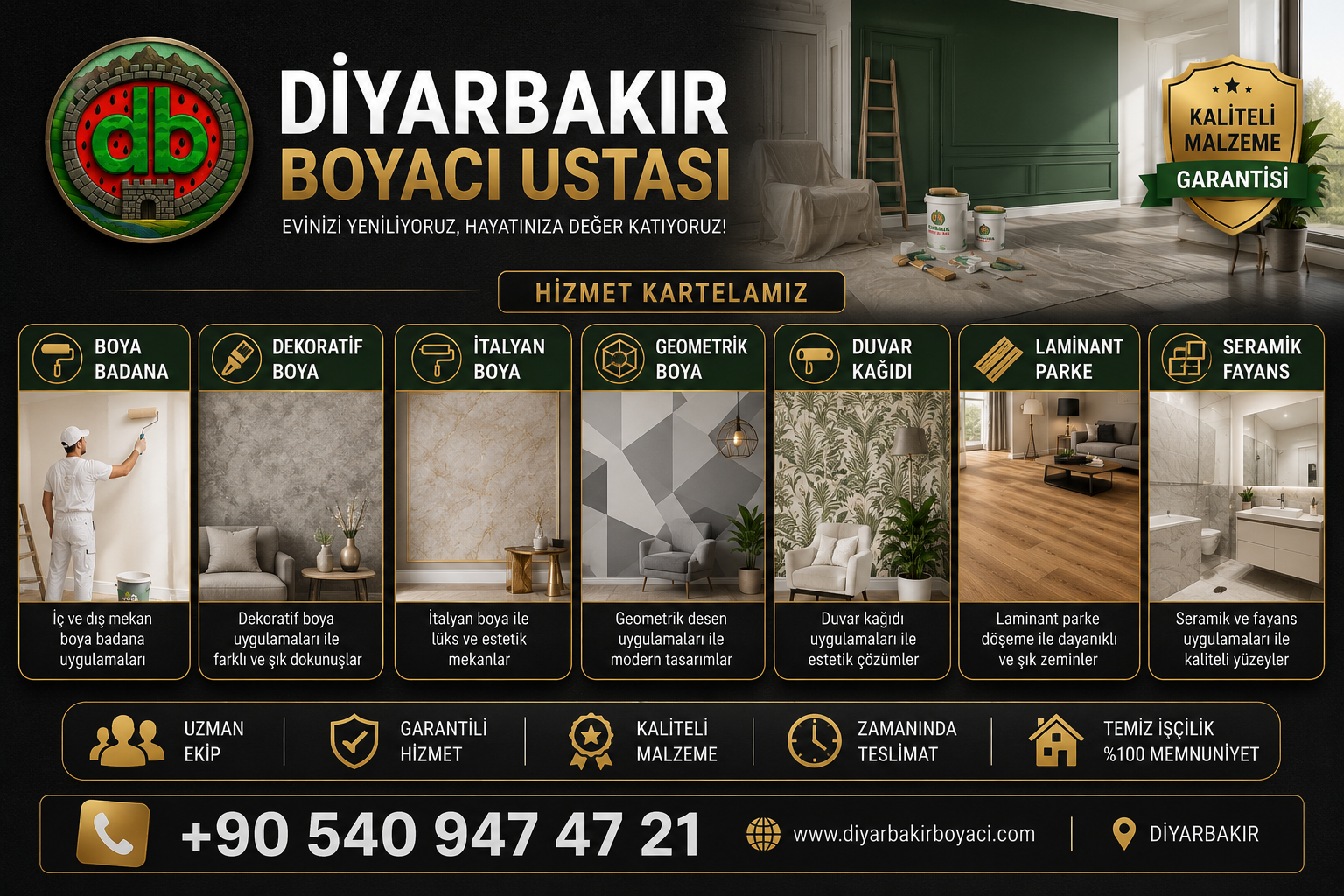 Anahtar teslim tadilat. a'dan Z'ye tadilat tamirat bakım onarım restorasyon dekorasyon inşaat.