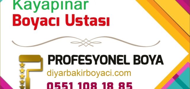 Kayapınar Boyacı Ustası